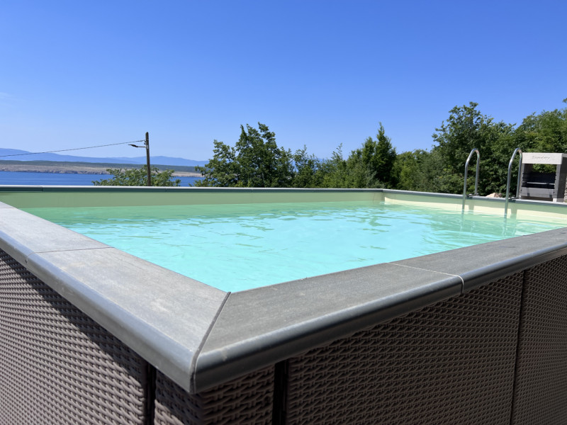 Nadzemni bazen Laghetto Dolce Vita Rattan Grey.JPG